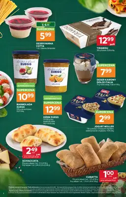 Stokrotka - gazetka promocyjna Włochy od kuchni od czwartku 29.10 do środy 18.11 - strona 6