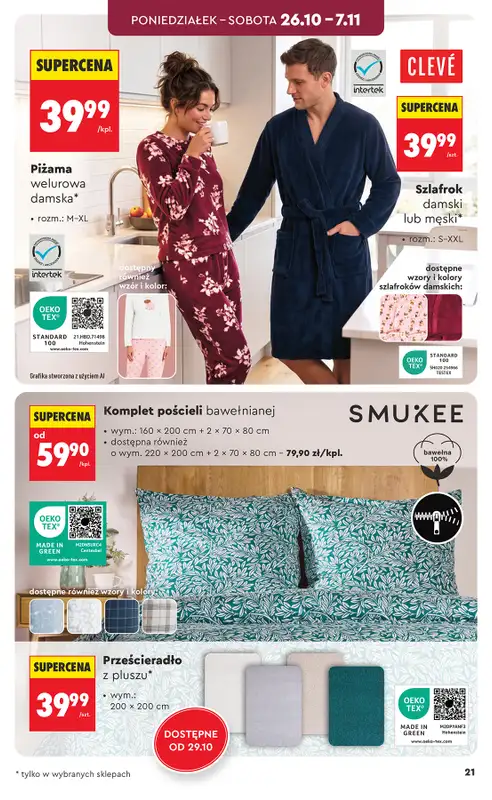 Biedronka - gazetka promocyjna Hity i inspiracje, od 24.10 od soboty 24.10 do wtorku 10.11 - strona 23