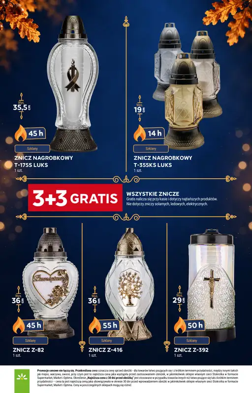 Stokrotka - gazetka promocyjna Katalog Znicze od czwartku 29.10 do środy 04.11 - strona 5