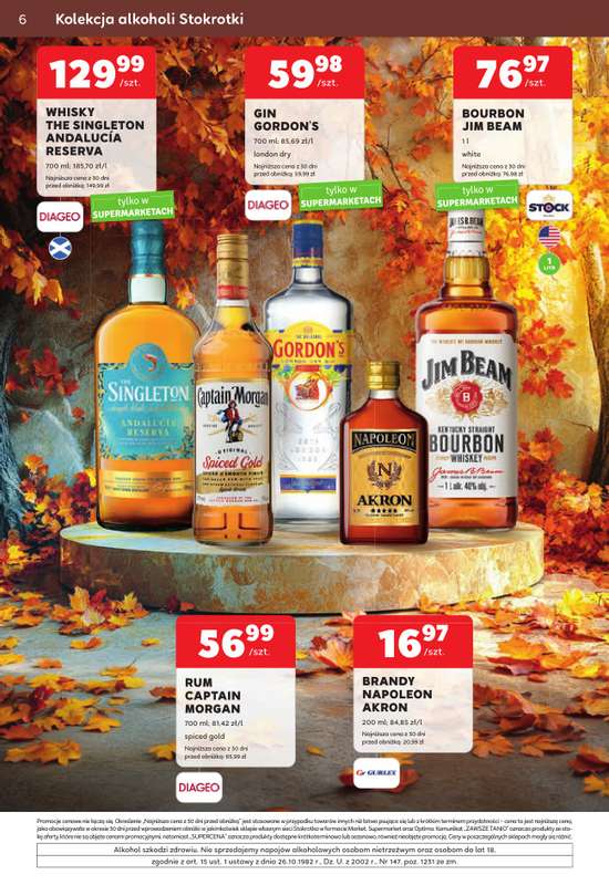 Stokrotka - gazetka promocyjna W dobrym smaku od czwartku 29.10 do środy 25.11 - strona 6
