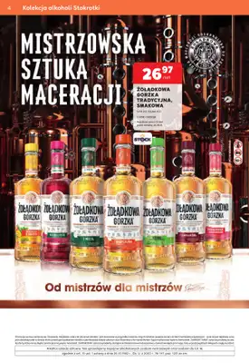Stokrotka - gazetka promocyjna W dobrym smaku od czwartku 29.10 do środy 25.11 - strona 4