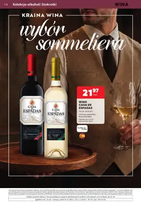 Stokrotka - gazetka promocyjna W dobrym smaku od czwartku 29.10 do środy 25.11 - strona 14
