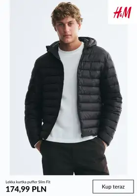 H&M - gazetka promocyjna Ciepłe kurtki męskie od czwartku 29.10  - strona 2