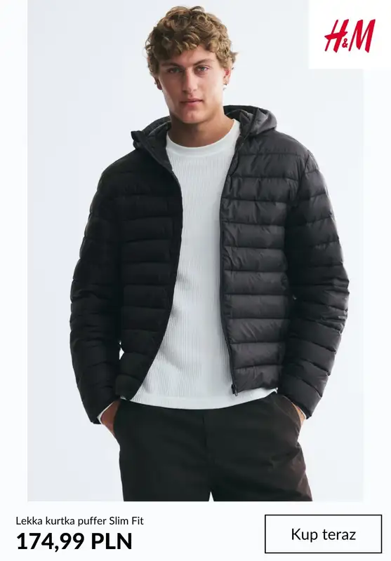 H&M - gazetka promocyjna Ciepłe kurtki męskie od czwartku 29.10  - strona 2