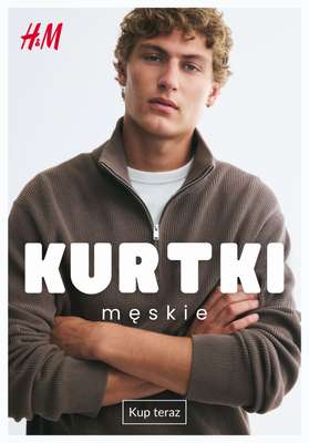 H&M - gazetka promocyjna Ciepłe kurtki męskie od czwartku 29.10 
