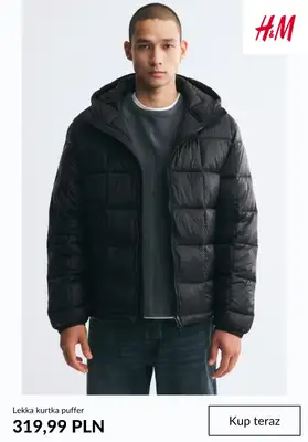 H&M - gazetka promocyjna Ciepłe kurtki męskie od czwartku 29.10  - strona 9