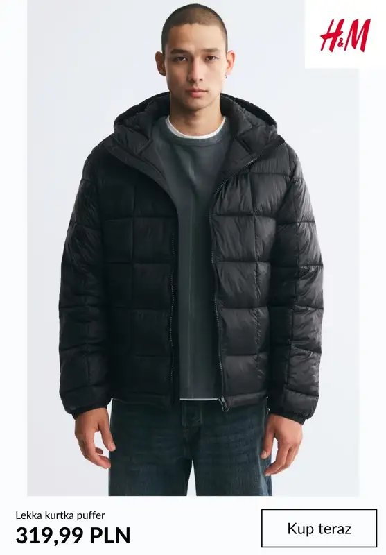H&M - gazetka promocyjna Ciepłe kurtki męskie od czwartku 29.10  - strona 9