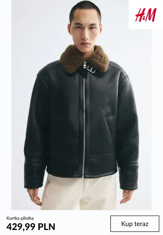 H&M - gazetka promocyjna Ciepłe kurtki męskie od czwartku 29.10  - strona 3