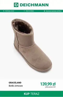 Deichmann - gazetka promocyjna Botki na każdą pogodę od środy 28.10  - strona 11