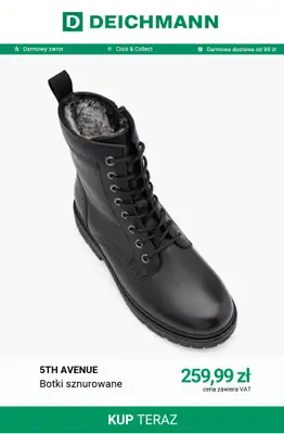 Deichmann - gazetka promocyjna Botki na każdą pogodę od środy 28.10  - strona 2