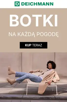 Deichmann - gazetka promocyjna Botki na każdą pogodę od środy 28.10 