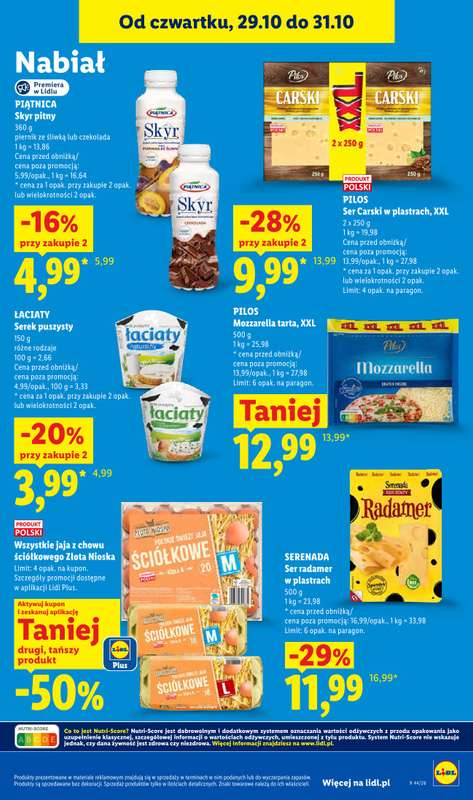 Lidl - gazetka promocyjna Oferta od czwartku od czwartku 29.10 do soboty 31.10 - strona 61