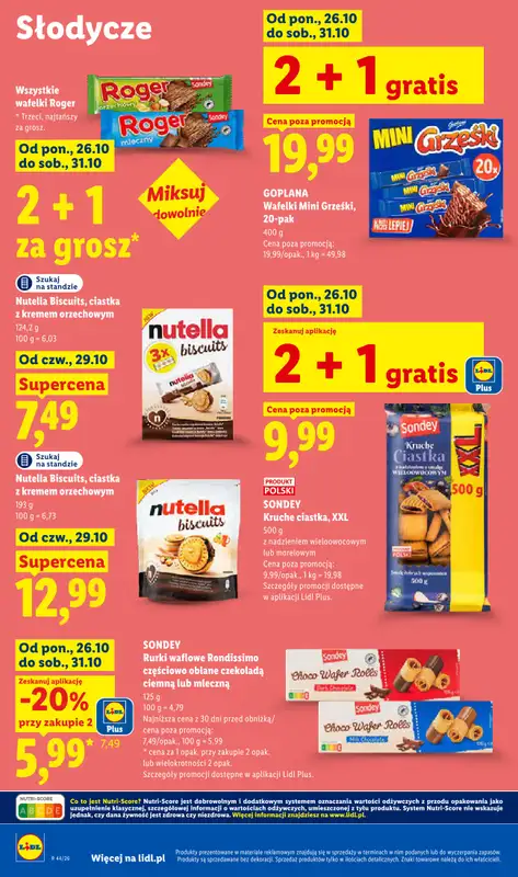 Lidl - gazetka promocyjna Oferta od czwartku od czwartku 29.10 do soboty 31.10 - strona 76