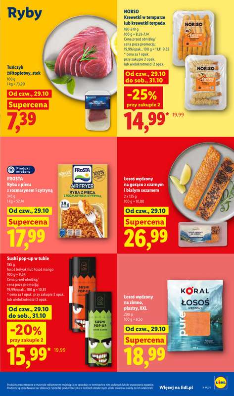 Lidl - gazetka promocyjna Oferta od czwartku od czwartku 29.10 do soboty 31.10 - strona 65