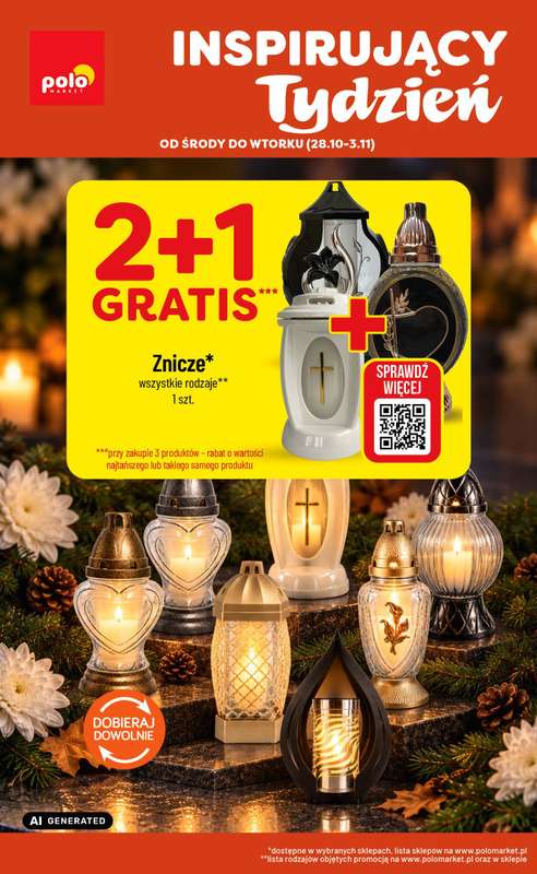 POLOmarket - gazetka promocyjna Inspirujący tydzień od środy 28.10 do wtorku 03.11