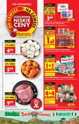 Biedronka - gazetka promocyjna Od czwartku, Z ladą tradycyjną od czwartku 29.10 do środy 04.11
