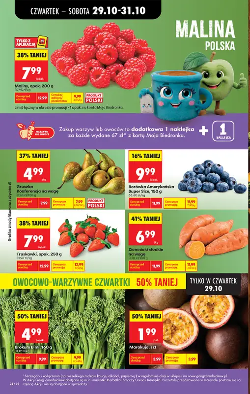 Biedronka - gazetka promocyjna Od czwartku, Z ladą tradycyjną od czwartku 29.10 do środy 04.11 - strona 30