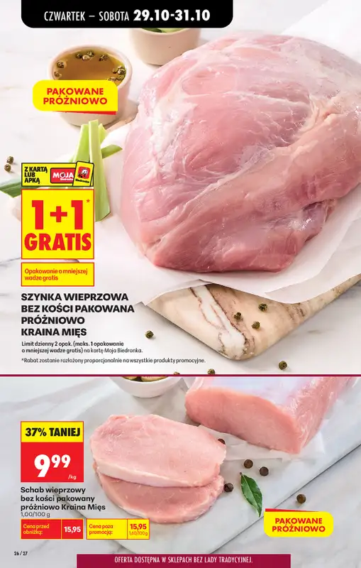 Biedronka - gazetka promocyjna Od czwartku od czwartku 29.10 do środy 04.11 - strona 36