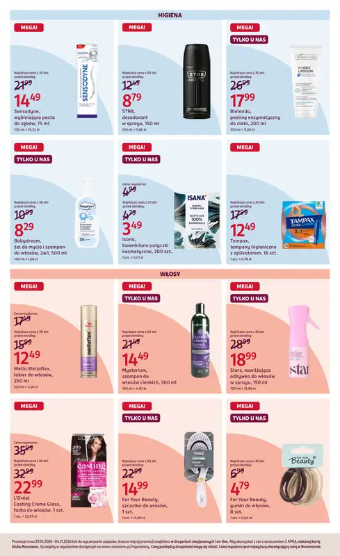 Rossmann - gazetka promocyjna Gazetka Rossmann 29 października - 4 listopada od środy 28.10 do środy 04.11 - strona 5