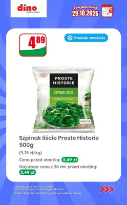 Dino - gazetka promocyjna Specjalna oferta na 29.10.2026 - promocje spoza gazetki od czwartku 29.10 do czwartku 29.10 - strona 7