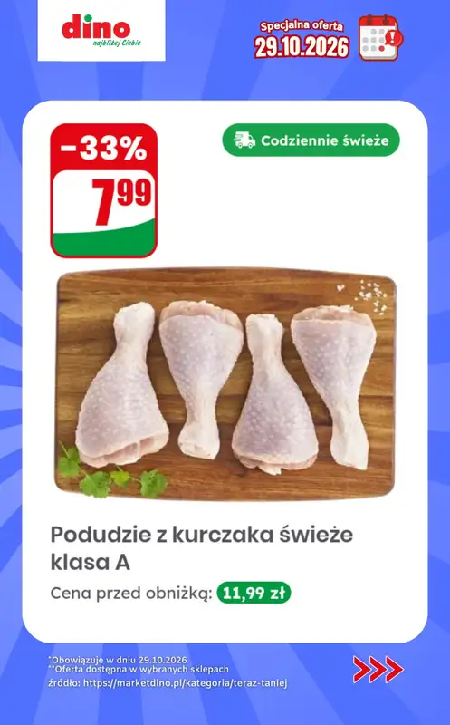 Dino - gazetka promocyjna Specjalna oferta na 29.10.2026 - promocje spoza gazetki od czwartku 29.10 do czwartku 29.10 - strona 8