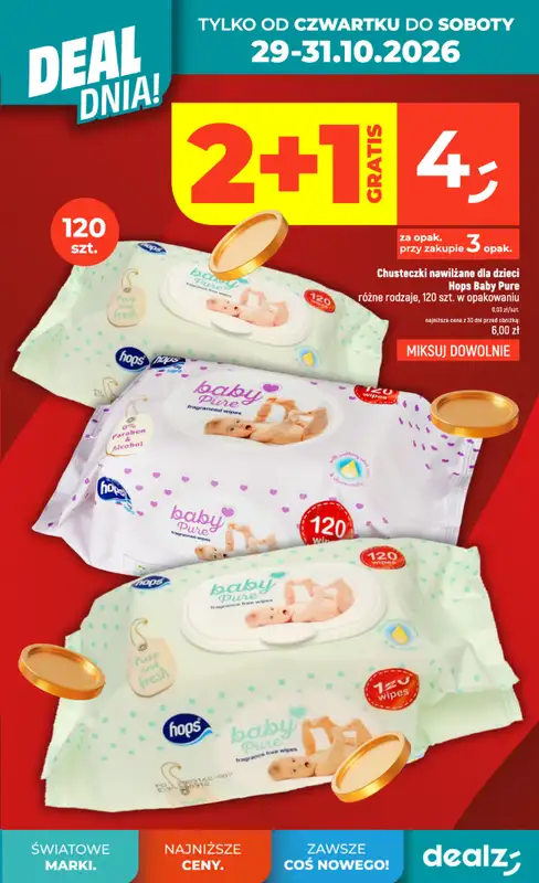 Dealz - gazetka promocyjna Deal dnia! od czwartku 29.10 do środy 04.11 - strona 5