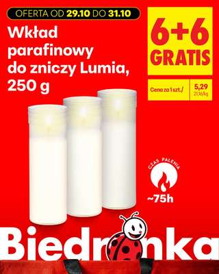 Biedronka - gazetka promocyjna Biedronkowe oszczędności od czwartku od czwartku 29.10 do soboty 31.10