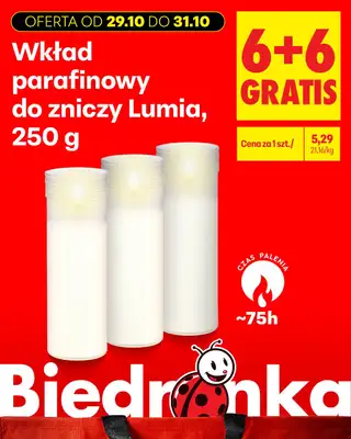 Biedronka - gazetka promocyjna Biedronkowe oszczędności od czwartku od czwartku 29.10 do soboty 31.10