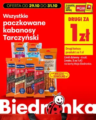 Biedronka - gazetka promocyjna Biedronkowe oszczędności od czwartku od czwartku 29.10 do soboty 31.10 - strona 9