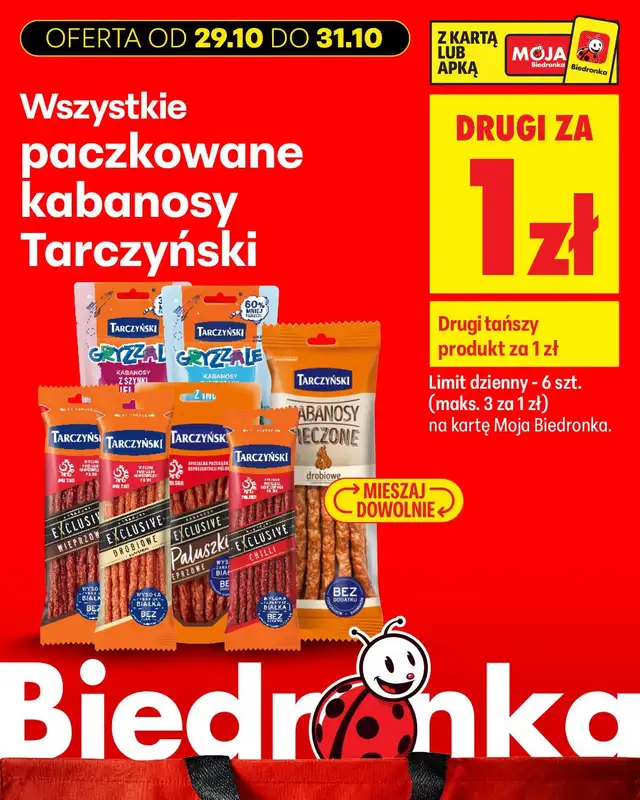 Biedronka - gazetka promocyjna Biedronkowe oszczędności od czwartku od czwartku 29.10 do soboty 31.10 - strona 9