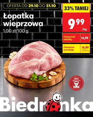 Biedronka - gazetka promocyjna Biedronkowe oszczędności od czwartku od czwartku 29.10 do soboty 31.10 - strona 6
