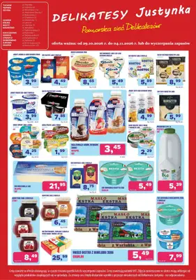 Delikatesy Justynka - gazetka promocyjna Gazetka od czwartku 29.10 do środy 04.11 - strona 2