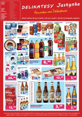 Delikatesy Justynka - gazetka promocyjna Gazetka od czwartku 29.10 do środy 04.11 - strona 7