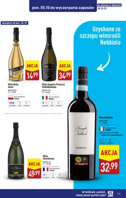 Aldi - gazetka promocyjna Świat alkoholi od poniedziałku 05.10 do soboty 31.10 - strona 17