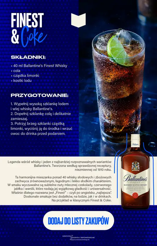 Lidl - gazetka promocyjna Oferta promocyjna Ballantine’s od czwartku 29.10 do soboty 31.10 - strona 3