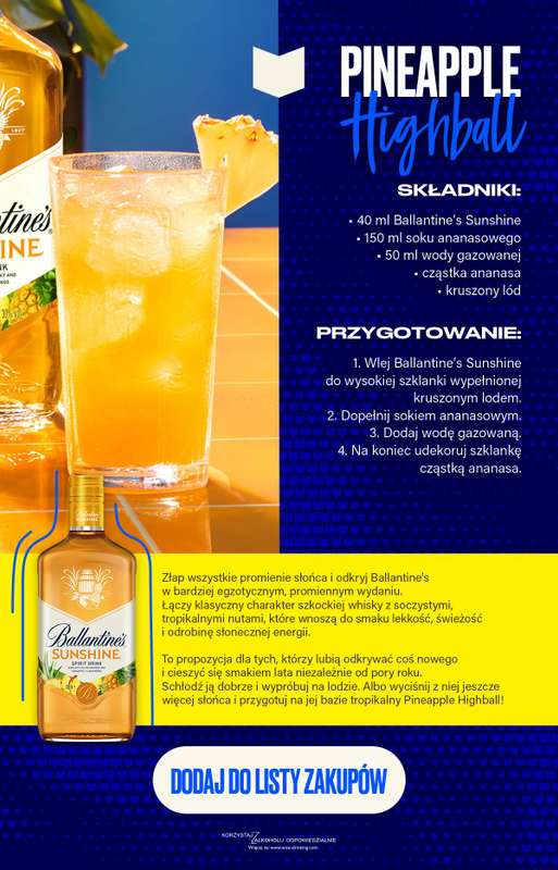 Lidl - gazetka promocyjna Oferta promocyjna Ballantine’s od czwartku 29.10 do soboty 31.10 - strona 8