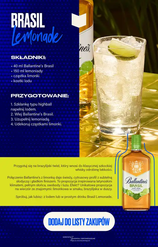Lidl - gazetka promocyjna Oferta promocyjna Ballantine’s od czwartku 29.10 do soboty 31.10 - strona 7
