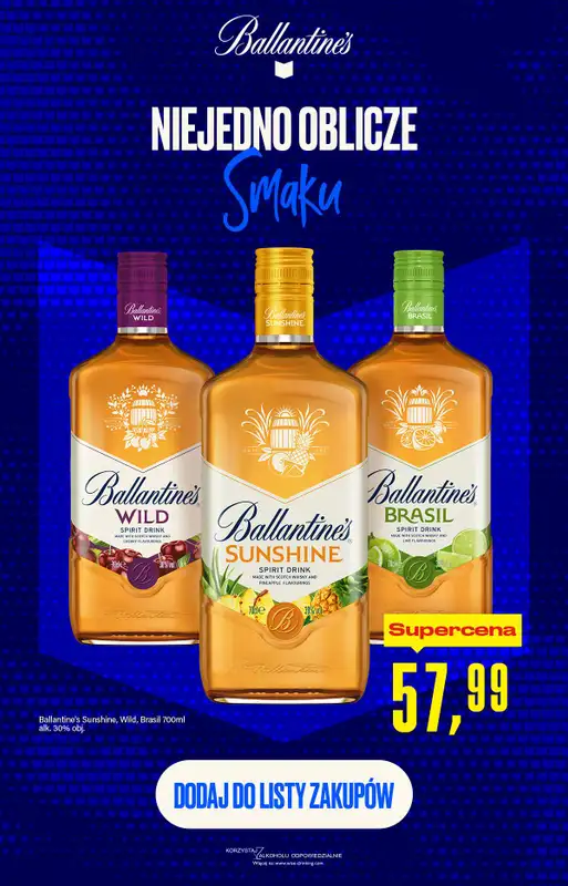 Lidl - gazetka promocyjna Oferta promocyjna Ballantine’s od czwartku 29.10 do soboty 31.10 - strona 6