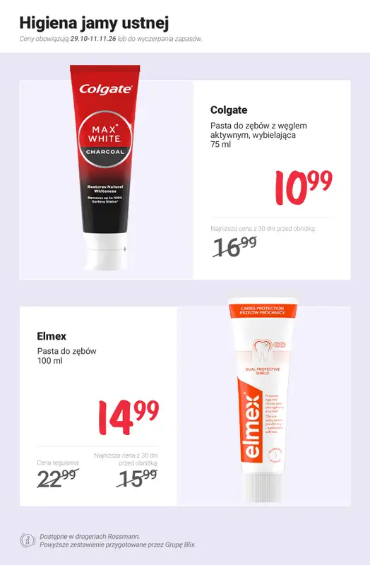 Rossmann - gazetka promocyjna Nowe MEGA promocje - od 29.10 od czwartku 29.10 do środy 11.11 - strona 10
