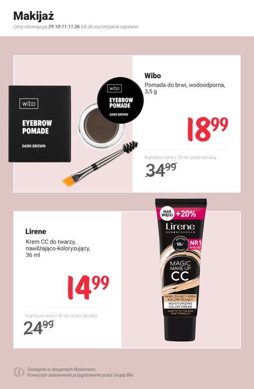 Rossmann - gazetka promocyjna Nowe MEGA promocje - od 29.10 od czwartku 29.10 do środy 11.11 - strona 3