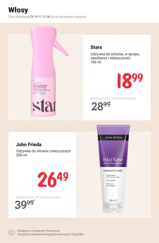 Rossmann - gazetka promocyjna Nowe MEGA promocje - od 29.10 od czwartku 29.10 do środy 11.11 - strona 7