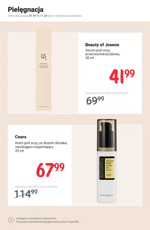 Rossmann - gazetka promocyjna Nowe MEGA promocje - od 29.10 od czwartku 29.10 do środy 11.11 - strona 6