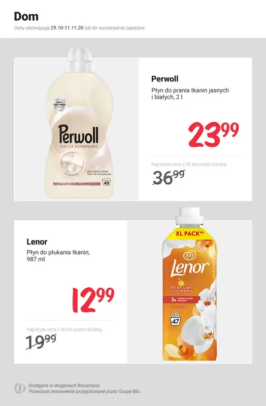 Rossmann - gazetka promocyjna Nowe MEGA promocje - od 29.10 od czwartku 29.10 do środy 11.11 - strona 12