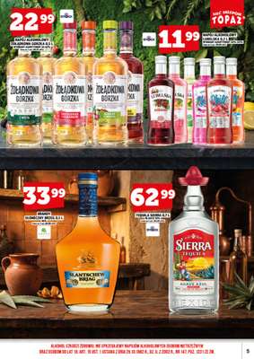 TOPAZ - gazetka promocyjna Ulotka alkoholowa od niedzieli 01.11 do niedzieli 15.11 - strona 5
