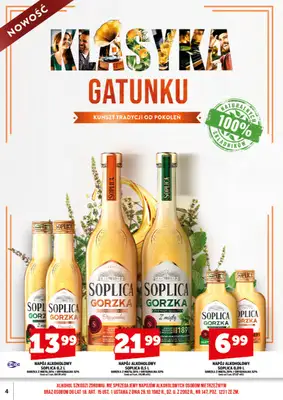 TOPAZ - gazetka promocyjna Ulotka alkoholowa od niedzieli 01.11 do niedzieli 15.11 - strona 4