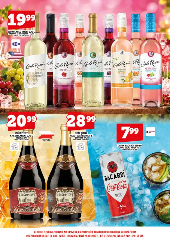 TOPAZ - gazetka promocyjna Ulotka alkoholowa od niedzieli 01.11 do niedzieli 15.11 - strona 12