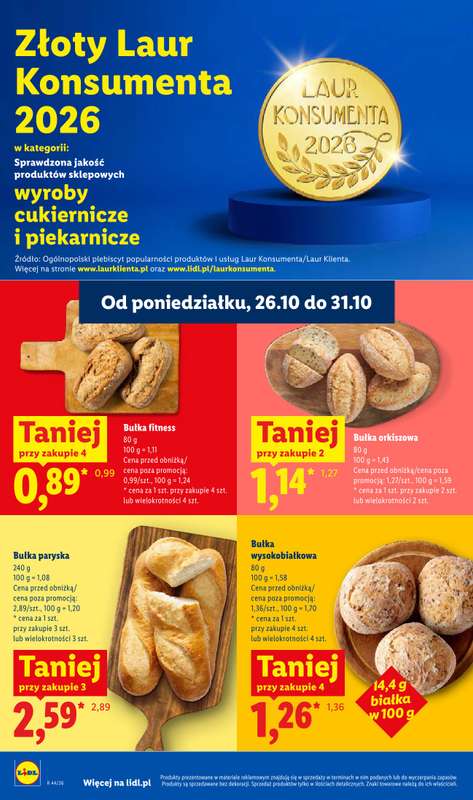 Lidl - gazetka promocyjna Oferta od czwartku od czwartku 29.10 do soboty 31.10 - strona 54