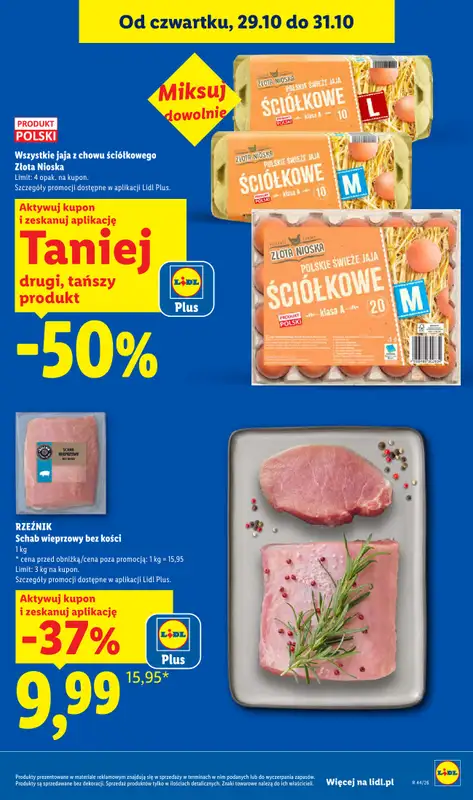 Lidl - gazetka promocyjna Oferta od czwartku od czwartku 29.10 do soboty 31.10 - strona 7