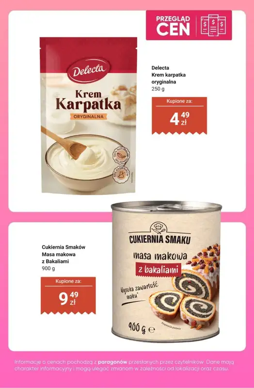 Dino - gazetka promocyjna Produkty na wypieki - przegląd cen od czwartku 29.10 do wtorku 03.11 - strona 3