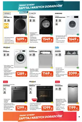 Max Elektro - gazetka promocyjna Gazetka od czwartku 29.10 do poniedziałku 30.11 - strona 9